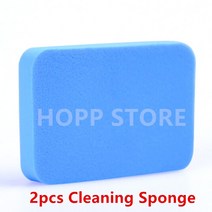 2 Pcs Table Tennis Rubber Cleaning Sponge Professional Ping Pong Cleaner Accessories, [01] 2pcs sponge