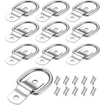 HYFIX 10 팩 D 링 앵커 1/4