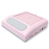 Routop 네일 흡진기 80W 고출력 네일 부스러기 흡착 셀프네일케어 필터 2장 포함 네일 관리, 핑크, 1개