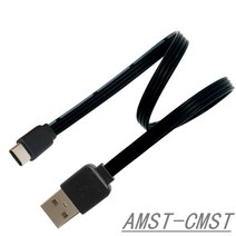 리코gr2 cctv 카메라 케이블USB C 타입 데이터 플랫 케이블 수 좌우 업다운 각도 90도 to 2.0 수 0.1m, 01 AMST-CMST_05 1m