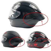 경량 바이크 헬멧 AGV 피스타 GP RR 코르사 R GPR 70주년 기념 카본 룩 리어 트림 스포일러 윈드실드