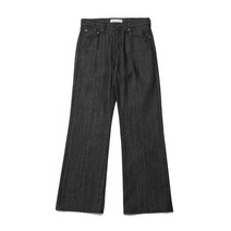 BESLOW [무료반품] 22FW RIGID WIDE FLARE JEANS BLACK