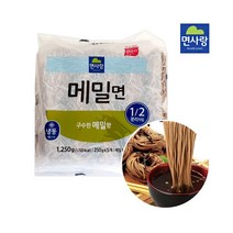 면사랑 냉동 메밀면 1 250g (250g x 5개) 1팩 아이스박스무료