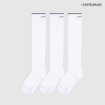 까스텔바작 어프로치 쿠션 니삭스 S 3팩 CJCAPNSS-3, 화이트