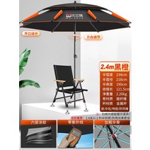 이케아파라솔 파라솔바람막이 파라솔받침대 낚시파라솔 초대형파라솔 휴대용파라솔 사각, 03 [6겹비닐버클프레임] 2.4m