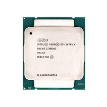 Intel Xeon E5 2670 V3 CPU E5-2670V3 SR1XS 230GHZ 30M 12 코어 LGA 2011-3 프로세서