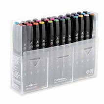 [RA㏓] 신한 터치 트윈 마카 36색 마커 칼라 채용 디자인 전문가 구성 ▷_§Ea, 《본상품》