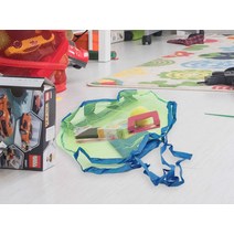 접이식 셀프스토리지 의류수거함 빨래방 가방 세탁물 세탁 수거 카트 메쉬백 비치백 그물망, 단일
