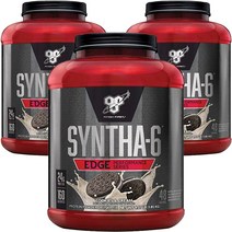 비에스엔 신타 6 엣지 프로틴 파우더 드링크 믹스 단백질 보충제, 3개, 1.85kg