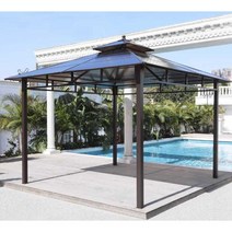 야외 아파트 정원 막구조 렉산 파고라 원두막 정자, 3.5x3.5m X 4기둥 정자