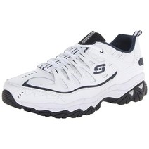 Skechers 스케쳐스 남성용 애프터번 메모리 핏 리프린트 산업 및 작업화 운동화 화이트 9 X-Wide US _245307