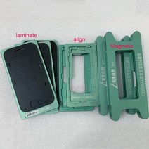 휴대폰 수리도구 매직 소프트 라미네이션 금형 7 인치 lcd는 삼성 호환 가장자리 곡선 전화 화면 수리를위한 패드를 Refurbish, 한개옵션1, [25] 11P Laminat