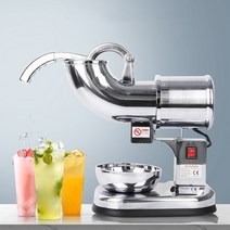 빙삭기 업소 카페 용 빙수 기계 Good selling Stainless electric shaved ice crusher for restaurant, 01 Beige
