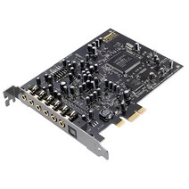 크리에이티브 사운드 블라스터 Audigy PCIe RX 7.1 사운드 카드 고성능 헤드폰 앰프 포함