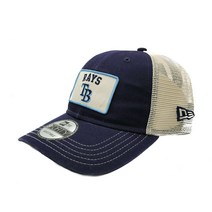 New Era 템파베이 레이스 9 40 트럭 운전사 B1 메쉬 조절 가능 스냅백 모자 MLB