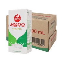 서울우유 대용량 멸균우유 1L 1000ml x 10개, 1000ml x 10입