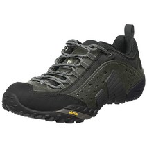 Merrell 남성용 인터셉트 트레킹화 블랙 9 M US 가죽, Smooth Black