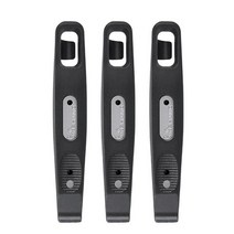 검월 자전거 타이어 바퀴 교체 용품 무시고무 20 26 29 인치 3 pcs 레버 초경량 휠 수리 도구, 검은색