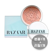 하퍼스 바자 스킨 핏 루미너스 선쿠션 본품1+리필1, 단품