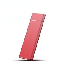 외장ssd 외장하드 ssd 외장 HD 2 테라바이트 휴대용 SSD 1 하드 드라이브 4 16 타입-C USB 3.1 8 모바일, 04 빨간, 02 4TB