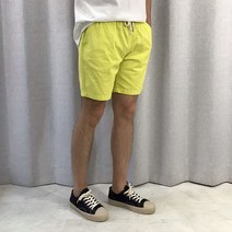 피그민트 남자 비비드 밴딩 하프팬츠