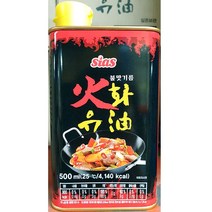 프리미엄 화유 불맛 기름 시아스 500ml x6개 향미유 전문 업소, 6개, 1,본상품선택