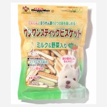 DF1 도기맨 강아지 애견 간식 밀크앤 야채 비스켓 180g