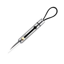 멀티툴 맥가이버칼 미니 휴대용 열쇠 고리 보이지 않는 여성 호신 다기능 칼 보안 검사 오픈 익스프레스 포켓 USD 키 체인으로, 은