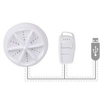 휴대용 터보 세탁기 주기적 청소 초음파 10W 미니 신생아 의류 속옷 걸레 AliExpress, With Remote+스페인