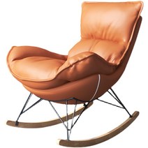 흔들의자 스윙 북유럽 1인용 안락의자, F