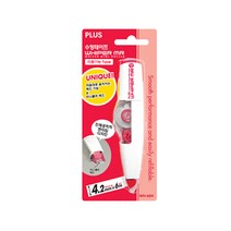 [조한스토어] PLUS 수정테이프 화이트 화이퍼 MR 본품및리필, 1개, 펜타입_WH-604_4.2mmX6m