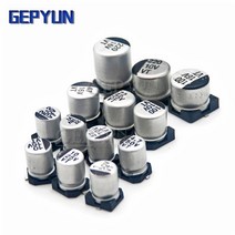 자동차 슈퍼 캐패시터SMD 6.3V 10V 16V 25V 35V 50V 알루미늄 전해 콘덴서 1 미크로포맷 Gepyun 22 33 47, 07 16V47UF 10PS