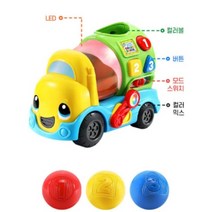 LeapFrog 유아 아기 멜로디 도형 끼우기 미니카 선물 포크레인 교구
