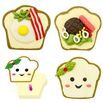 쪼물락비누 모양틀 비누 꾸미기 패키지 위생교육 비누클레이 DIY, 식빵 모양판 비누 꾸미기