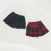 지안클로버 체크아코디언랩팬츠