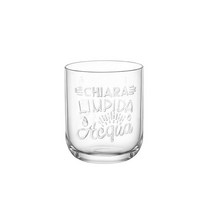 보르미올리 그래픽 아쿠아컵 395ml, 투명, 6개