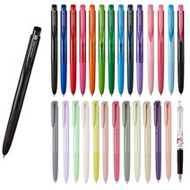 유니볼 시그노 노크식 RT1볼펜 UMN-155 0.28 0.38, 1.시그노노크식볼펜0.28mm, 블랙