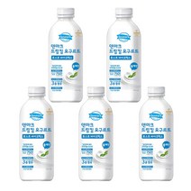 덴마크 드링킹요구르트 플레인 750mLx5병/대용량/무배, 5개, 750ml