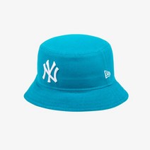 [뉴에라] MLB 워시드 뉴욕 양키스 버킷 햇 블루 쥬얼 13086313, 없음
