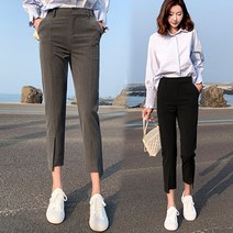 요모조모 1906 언발란스 앞트임 슬랙스 팬츠