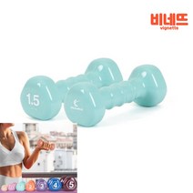 아령 1.5KG 민트 미니아령 미용아령 홈트아령