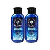 닥터그루트 탈모증상집중케어두피쿨링샴푸 180ml X 2개 총360ml 비오틴 카페인 함유 기름 피지 노페물 딥클렌징 정수리냄새 여행용 샤워 헬스장 사우나 휴대하기 좋은 사이즈