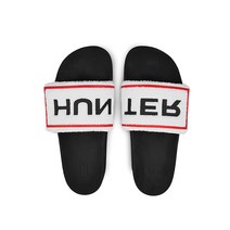 HUNTER [MEN] Original 테리 타월링 로고 슬라이드 - 화이트 MFD9022MASWHB 202512