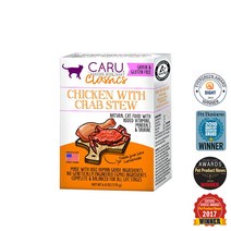 카루 클래식 치킨&크랩 스튜 멀티팩 고양이 습식사료, 170g, 4개