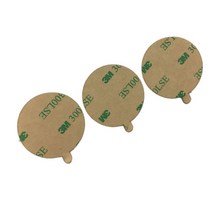 20mm 원형 500pcs 팩 3M 9495LE 300LSE 접착 테이프 투명 0.17mm 두께, [01] Circle 20mmx500pcs, [01] 공간, [01] 0.17mm