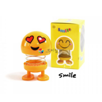 스프링 장난감 모음 무지개링 컬러링 레인보우링 칼라링 용수철 슬링키 샤이니 매직 트릭 기술, 04.스마일페이스