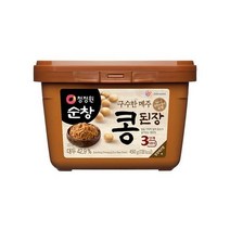 청정원 만능소스 순창 구수한 메주 콩된장 3단계 450g 얼큰한 국물요리 풍미 자취음식, 1개