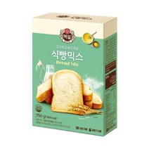 CJ 아이들간식 브런치 홈파티 식빵믹스760g 영양간식 한끼식사, 22개