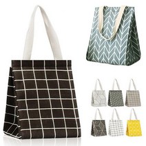 비니램프 보냉백 모던체크 보냉가방 여우창고 보온보냉백 보온보냉가방, 이미지참조