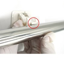 커튼봉 브라켓 2개입 커텐부속품